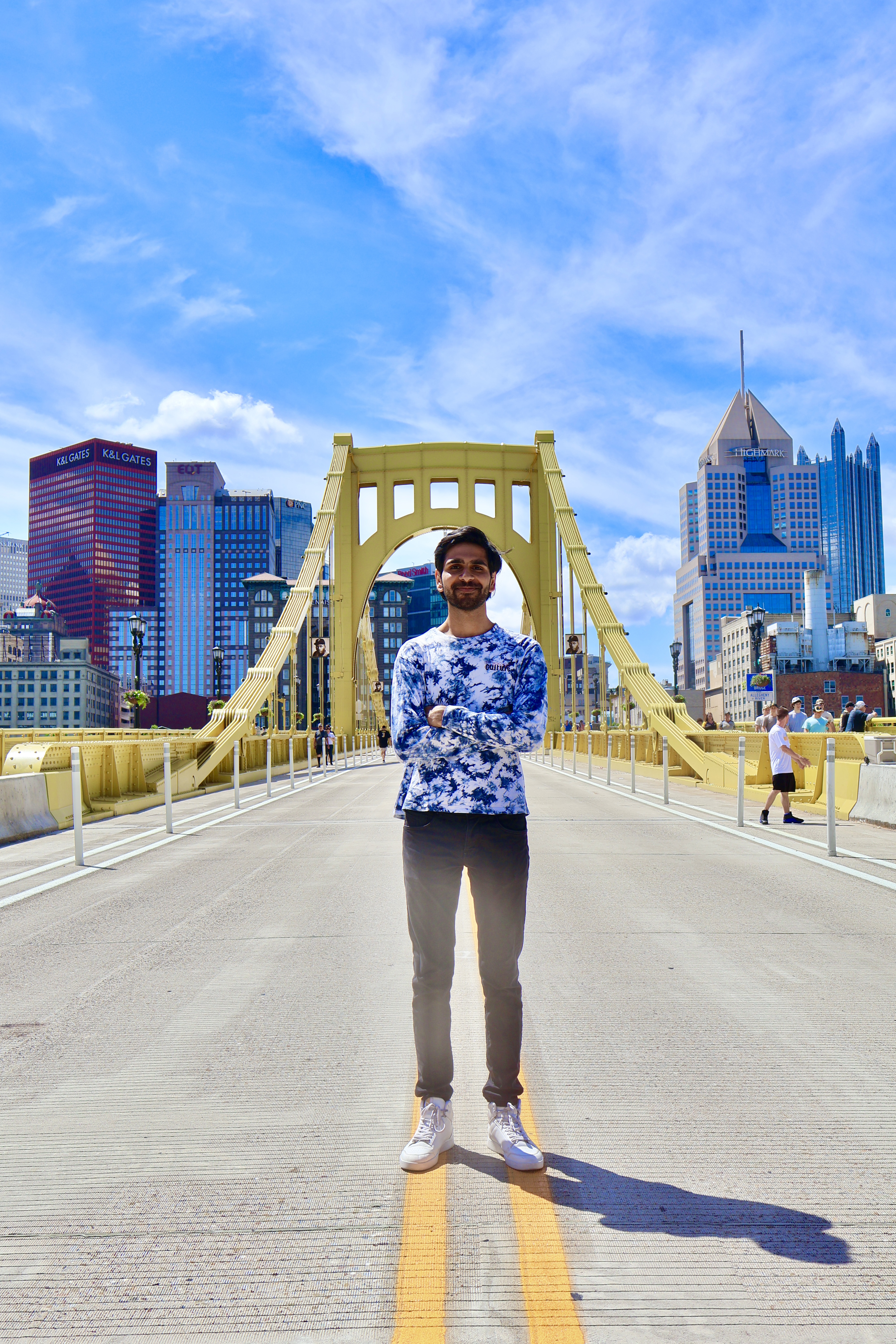 Alumnus Arjun Singh in Pittsburgh