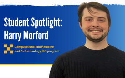 CoBB student Harry Morford bridges the gap between computational biology and clinical care 