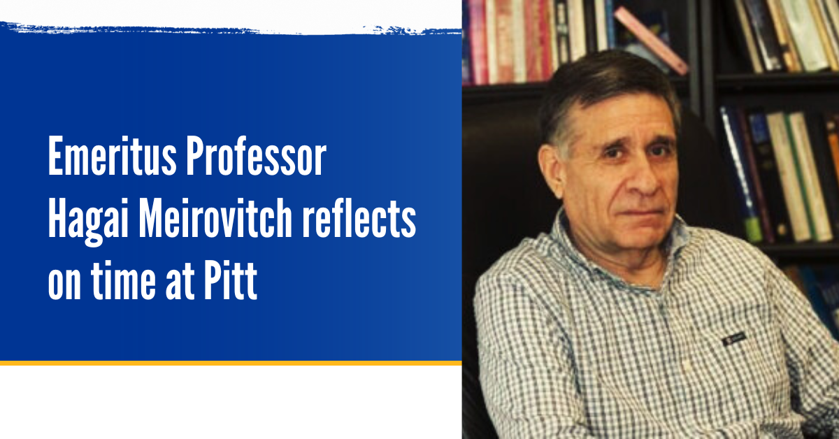 Hagai Meirovitch Emeritus Professor Hagai Meirovitch