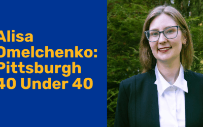 Alisa Omelchenko honored as Pittsburgh 40 Under 40 awardee